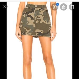 Camo skirt